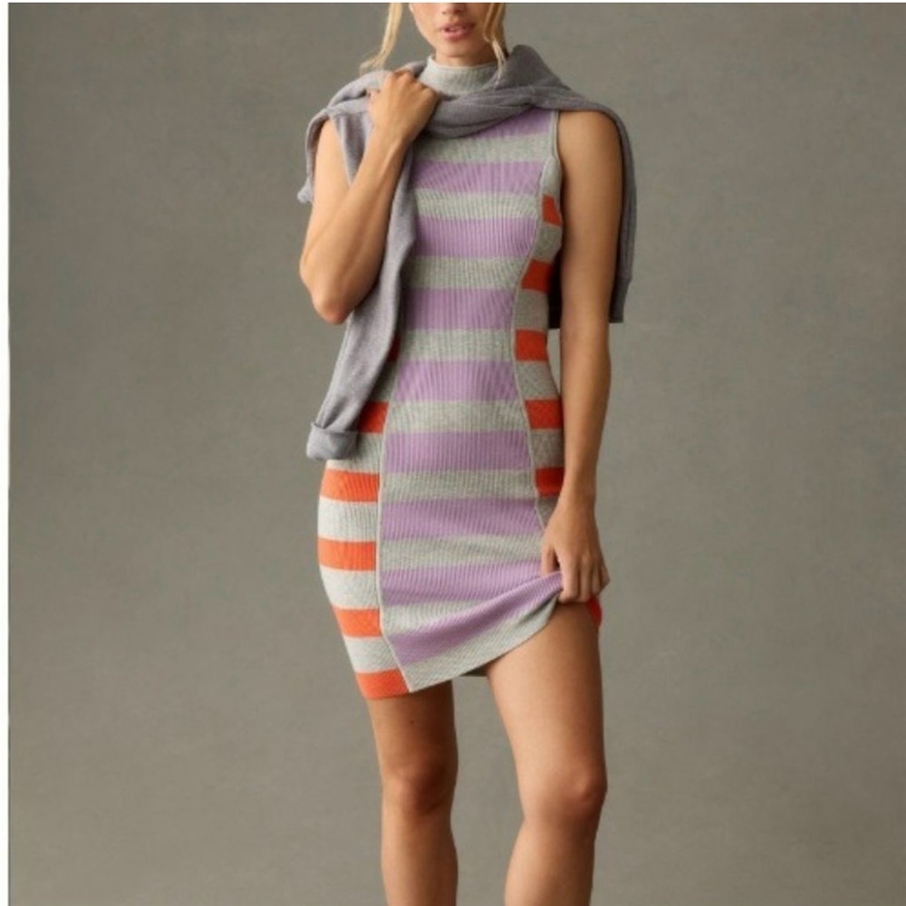 Daily Practice-Anthropologie Sleeveless Knit Mini Dress